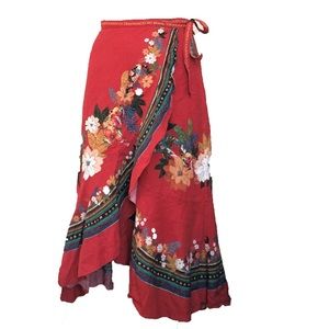 ❌SOLD❌Farm Rio Borogodo Wrap Skirt
